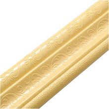 Peel Stick Foam Crown Molding, Home Diy Decoration 3D Wall Edging Lines Peel And Stick Trim, Decorative Wall Border For Smooth Surfaces, Waterproof Du