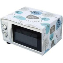 Décoration intérieure, couvercle de micro-ondes en PEVA de style nordique avec protection anti-poussière et sac de rangement intégré, surface