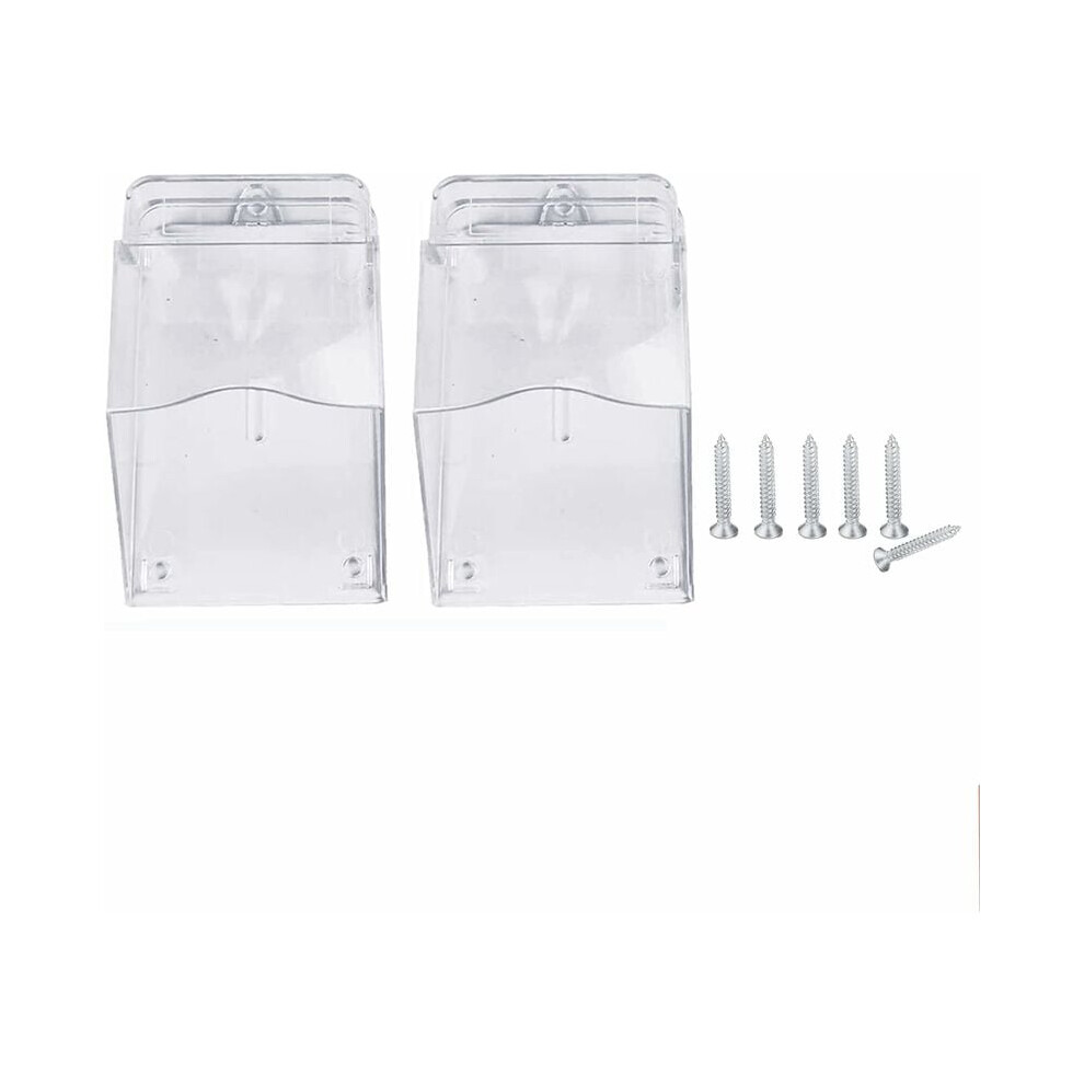 Waterproof Cover For Doorbell Protection, Lightweight Pc Material, Ensures Reliable Operation In Severe Weather Conditions, Transparent (2Pcs) 9340959491674