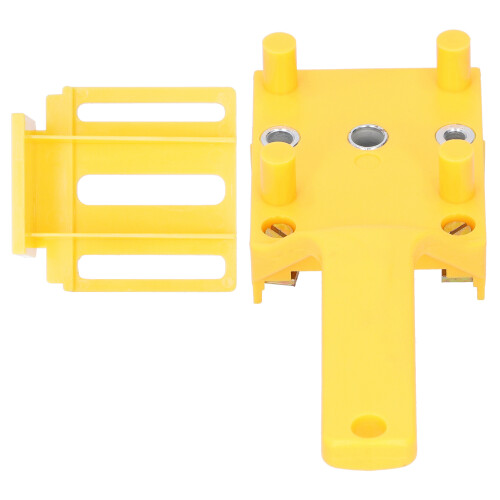 Woodworking Dowel Jig, Multi-Size Drill Bit Adapter Ensures Versatile Drilling, Portable Design For Easy Carrying, With Self-Centering Doweling Tools, 1