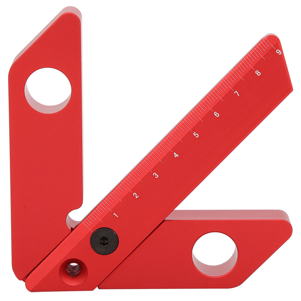 Precision Woodworking Measuring Tool, Angle Marker Center Finder For Versatile Dowel Drilling Guide And 45 Degree Line Drawing, Ensuring Accurate 9340258726330
