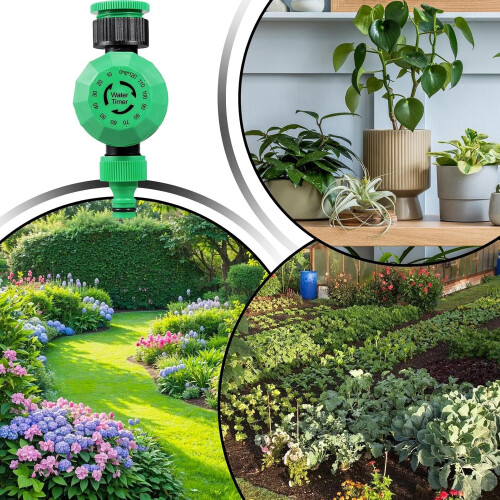 Sprinkler Programmable Irrigation Timer For Drip Irrigation, Lawn And Patio, Efficient Watering, Compact Controller 2