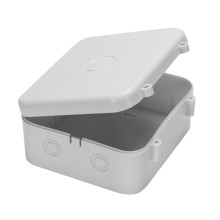 Weatherproof CCTV Junction Box for Indoor Outdoor Wire Concealment and Solar Panel Cable Management