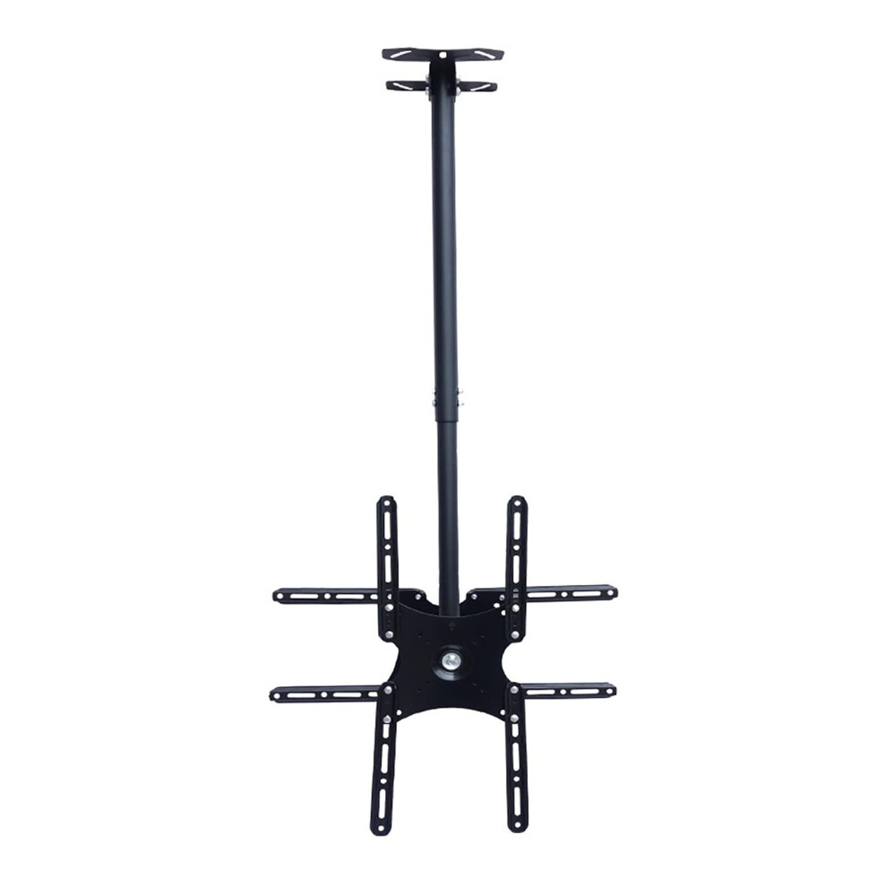 Dualsided Ceiling Tv Mount Bracket Full Motion 360 Degree Rotation For 3275 Inch Tvs Vesa 400X400mm Heavyduty 3.5M 9347817887334