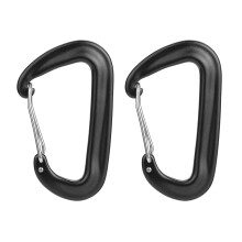 Pack of 2 Carabiner Hooks Quick Release Snap Hook for Camping, Hiking