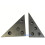 Gauge Block Set 2 Pcs/Set Solid Angle Plates Angle Block Set 306090 454590 Precision Machinist A Sliver2pcs 4