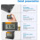 Digital Battery Tester  Precision Capacity Analyzer for AAA AA 9V and Button Cell 4