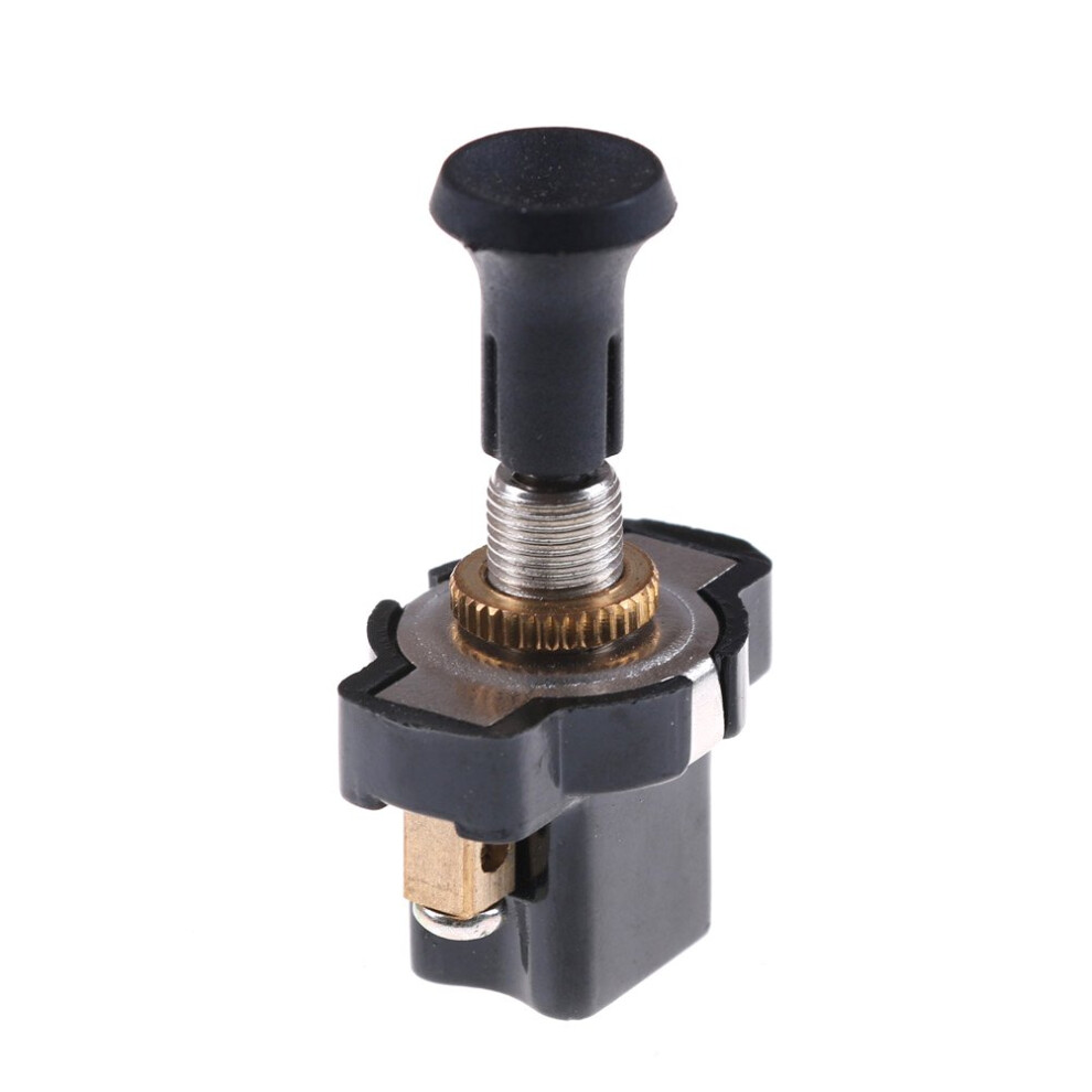 12V Push Pull On Off Switch With Screw Terminals, Long Life, Easy Installation 9189345196201