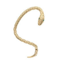 Exaggerated animal earrings punk cartilage alloy earrings metal ear clamp clip wrap earrings for girls bright gold
