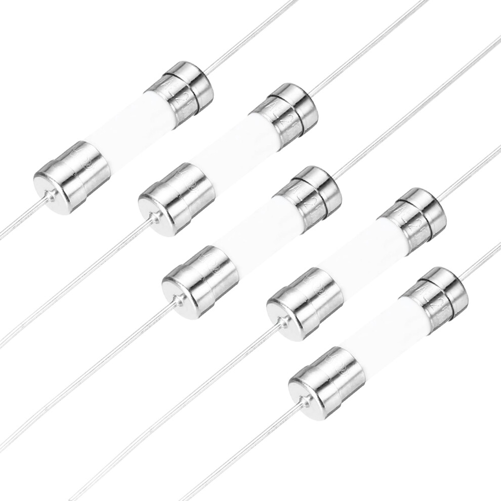 20A 250V Ceramic Slow Blow Fuse 5X20mm Lead Wire Time Delay For Appliance Overcurrent Protection 9347817887778