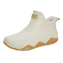 Ladies and Gentlemen Spring Summer Short Sleeve Outdoor Couples Fashion NonSlip Rubber Shoes Beige, 39.5 EU