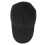 Impact Resistant Black Baseball Hat with Breathable Cotton & ABS Shell 14