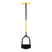 Lawn Edger with Ergonomic Long Handle, Durable Stainless Steel Half Moon Garden Border Cutter