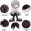 Tree climbing harness, firefighter rescue harness, adjustable padding for rappelling  firefighting 5