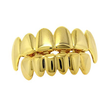 Golden Teeth Bottom Grill Set Shining Jewelry For Music Concert Birthday Party