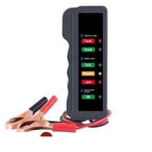 Auto Car Battery Tester 12V Digital Test 6 LED Display Analyzer For Alternator State Check BM310 Automotive Scanner