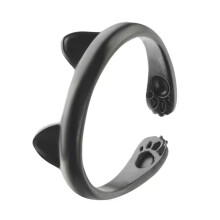Adjustable ears, animal paws, for women and girls, fashionable item, suitable as a gift, multicolored