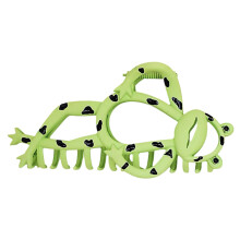 Sweet Cartoon Frog Hair Claw Clips Headwear Large Hair Clips Strong Hold for Thick and Thin Hair Funny Frog Hair Claw Clips Metal Hairpins