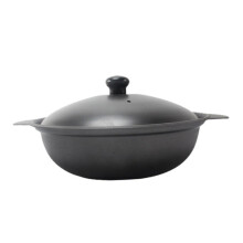 Cast Iron Casserole Dish with Lid for Stews Rice and Braised Chicken Fast Heating 22x18x4.5cm