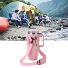 Pink Doppel-Lagen-Wasserflasche Tasche für 40 oz isolierte Becher