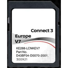 GPS Navigation SD Card Europe Map Update V7 With Q1 Database, Nissan Connect 3 LCN2 Compatible