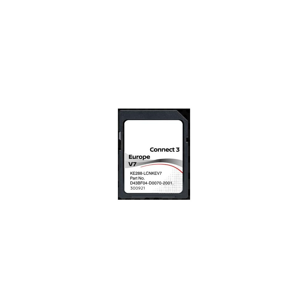 Gps Navigation Sd Card Europe Map Update V7 With Q1 Database, Nissan Connect 3 Lcn2 Compatible 9382693590510