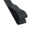 Schwarzes Trizeps-Pull-Down-Seil, langlebiges Nylon + Schaumstoff, vielseitiger Griff 6