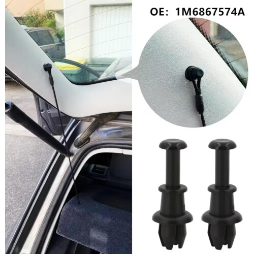 Parcel Shelf String Compatible With Golf Mk5 Mk6 Tiguan 2Pcs Rear Boot Trunk Clips String Hanger Pivot Hook 1M6867574A 1