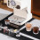 Bar Drain Mat Rectangular PVC, Black, 1PC, Raised Surface Design, Fast Drainage, For Kitchen Bar Restaurant Coaster 4