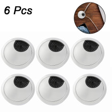 Desk Wire Cable Grommets, Easy Installation, Cable Cord Organizer For An Organized Desk, Detachable Hole Cover, Wear-resistant For Durable Use