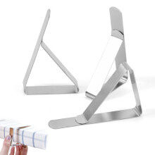 Fixations pour tables d'extérieur, pinces à nappe en acier inoxydable pour une installation facile, un maintien sûr et une utilisation polyvalente