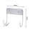 Durable Metal Organizer, Wall-Mounted For 'T' Or 'Y' Style, Space Saving Storage Solution 5