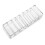 Makeup Organizer with Rounded Edges, Clear Acrylic Compact Organizer for Cosmetics (Easy to Clean) 1