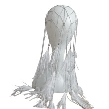 Unique Feathered Hair Accessory Feathered Headband With Tassels Adds a Touch of Elegance to Every Handcrafted Outfit Feather Hair Accessory