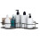 Efficient Wall Organization, Corner Bathroom Organizer with Easy Installation Non-Slip Adhesive, Rust Resistant Metal Construction for Durability, Bla 3