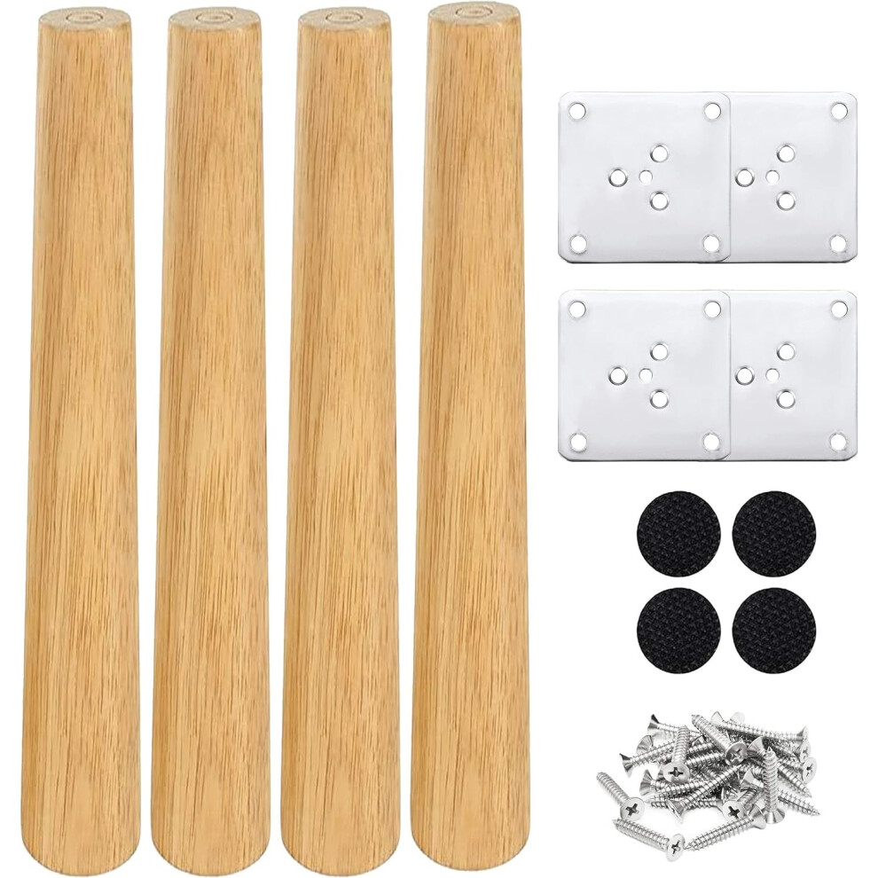 Craftsmanship Meets Functionality With Oak Furniture Legs, Perfect For Diy Sofas And Home Bakers 9074015276386