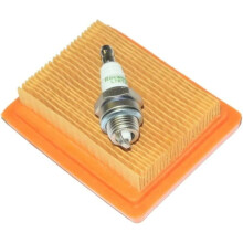 Service Kit For Stihl Machines, Pre-filtered Cotton Air Filter With Strong Adsorption Maximizes Filter Life, Easy Installation And Maintenance For