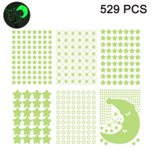 Glowing Stars, Realistic 3D Stickers, Long Length of Glow Adds Magic To Your Living Space