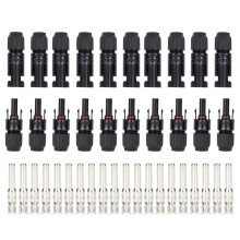 Solar Panel Connectors, Simple Convenient Application, High Temperature Resistance For Solar Cable Systems, Durable Material Offers Dependable Perform