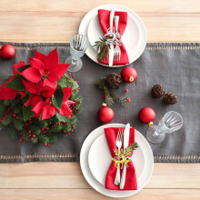 Deer Design Napkin Rings, Unique Christmas Element, Wedding Centerpieces With Easy To Clean Metal Napkin Rings For Formal Dinners And Special
