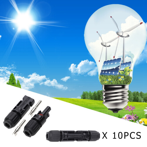 Solar Panel Connectors, Simple Convenient Application, High Temperature Resistance For Solar Cable Systems, Durable Material Offers Dependable Perform 2