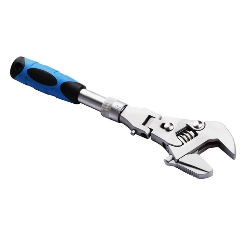 Ratchet Wrench Set 5-In-1 Adjustable Torque Ratcheting Hand Tools With 180 Degree Folding Head For Universal Maintenance 9187378401040