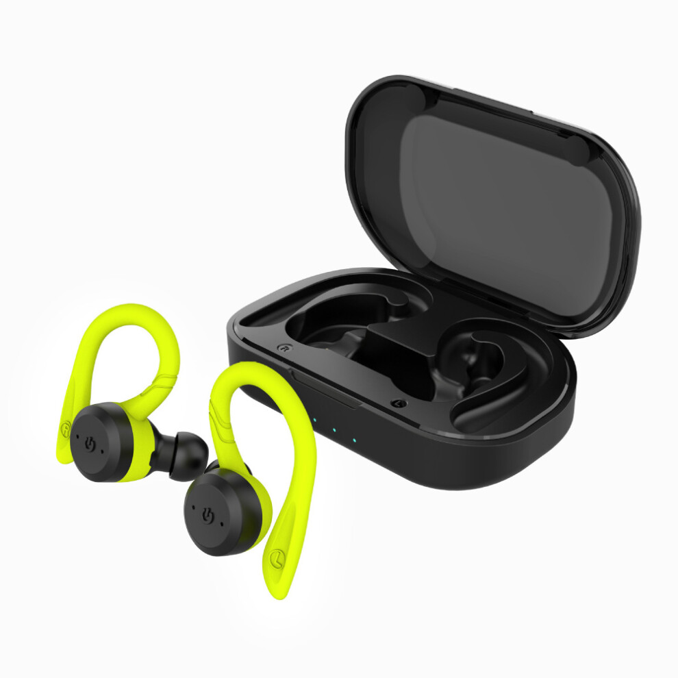 True Wireless Earbuds, Stereo Sound, 10Mm Drivers For Powerful Sound And Punchy Bass, Touch Controls For Volume And Track Adjustments, Suitable For 9128293433402