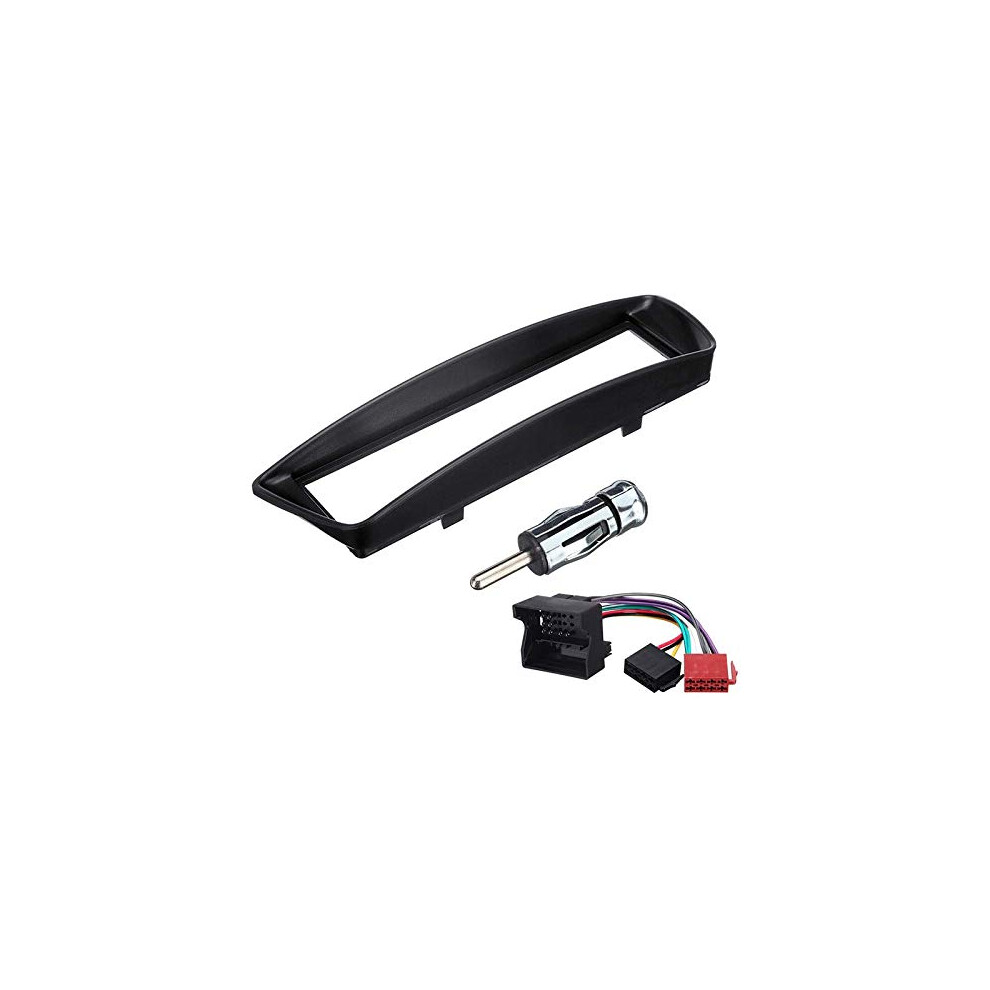 Car Radio Fascia Panel Single Din Stereo Dash Kit For Citroen C1 Peugeot 107 Toyota Aygo 9189345197314