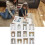 Πρότυπο χειροτεχνίας DIY για δημιουργικούς δημιουργούς, μήτρες κοπής καρτών 5