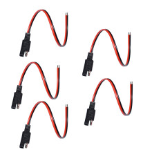 Câbles de connecteurs solaires SAE 12AWG, 5 pièces, pour une