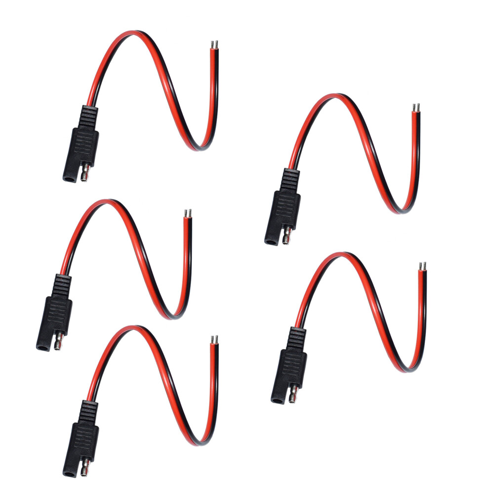 5 Pack Sae Solars Power Cable 12Awg With Double Pvc Insulation 7732000568169