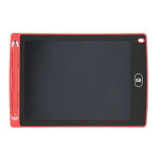 8.5 Inch Colorful LCD Drawing Tablet for Kids, Red, 150mAh