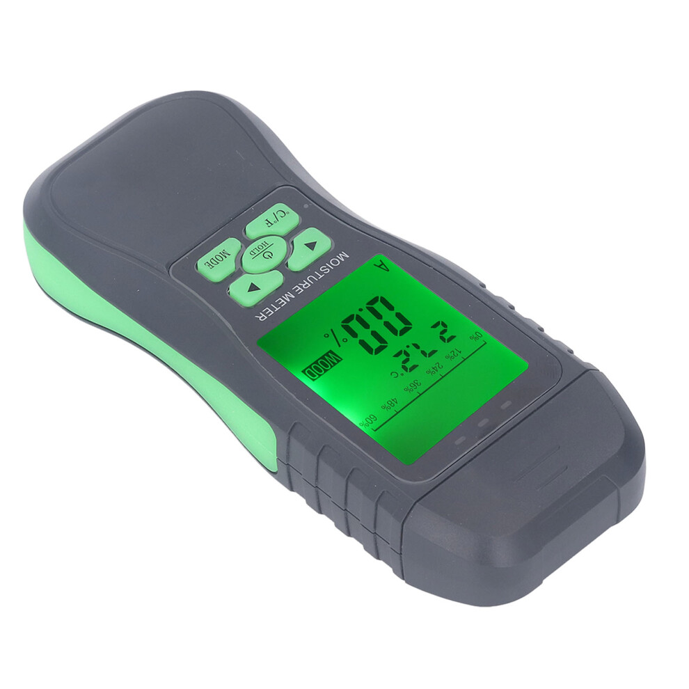 Hy16b Lcd Digital Moisture Meter For Wood & Building Materials 3311368968633