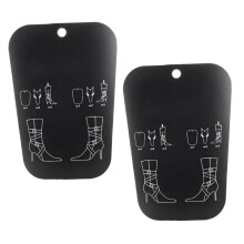Boot Support Shaper Automatic Boot Trees Pads Hanger Stand 2 Pieces